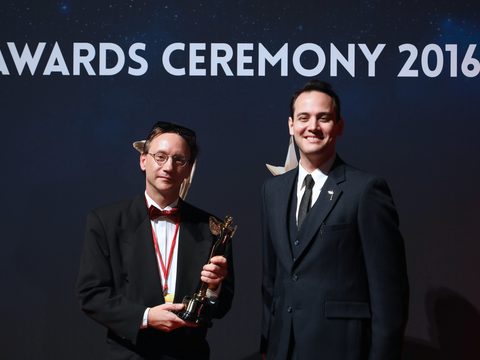 Professor Alaric Hamacher receives Lumiere Award