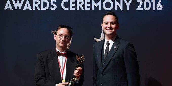 Professor Alaric Hamacher receives Lumiere Award